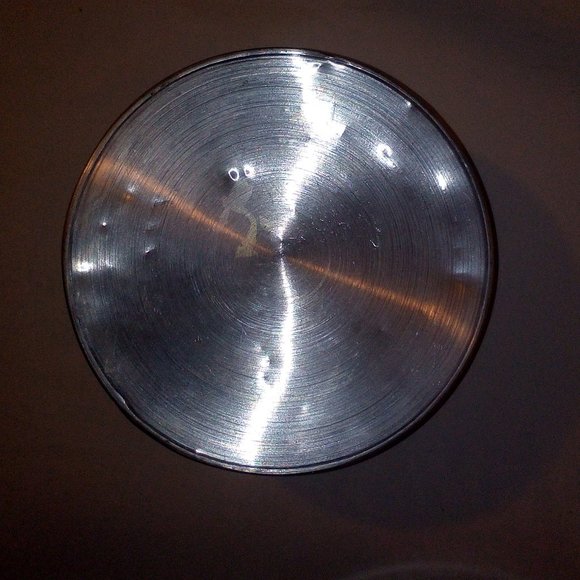 MCM Hammered Metal Ice Bucket: (3) Piece Set. Imported. Vintage - Picture 5 of 9